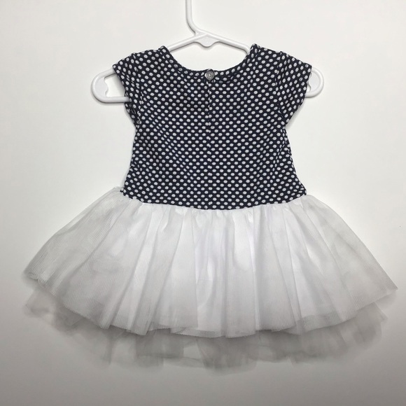 Special Occasion Polka Dot Dress Size 12 months - Picture 2 of 2
